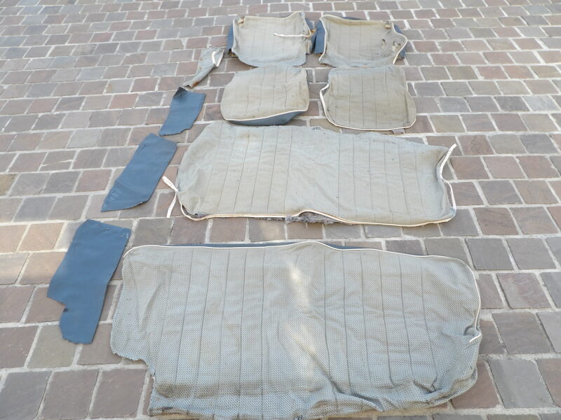 Tissu d intérieur de 1958